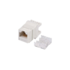 Módulo Jack Keystone Cat5e con terminación en ángulo 180 º Color Blanco 9 Globaltecnoly LPKJ549WH l