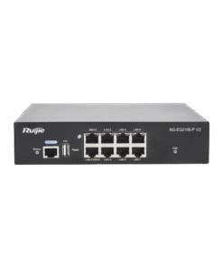 Router Administrable 8 Puertos Giga (7x PoE+, hasta 2x WAN configurable) 135W, desempeño 1 Gbps, hasta 300 clientes