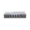 Switch Administrable PoE con 5 puertos Gigabit, 4 PoE 802.3af/at, gestión gratuita desde la nube, 54w