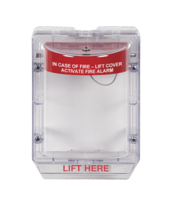 Protector para Estación de Jalón, con Espaciador, Texto en Ingles