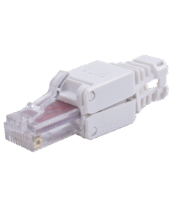 Conector de red RJ45 para cable CAT6 SIN USO DE HERRAMIENTAS