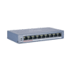 Switch PoE+ / No Administrable / 8 Puertos 10/100 Mbps PoE+ / 1 Puerto 100 Mbps Uplink / PoE hasta 250 metros / 60 W