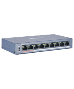 Switch PoE+ / No Administrable / 8 Puertos 10/100 Mbps PoE+ / 1 Puerto 100 Mbps Uplink / PoE hasta 250 metros / 60 W