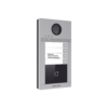 Videoportero IP (IP65 + IK08) con Llamada y apertura desde APP Hik-Connect / Soporta 4 Departamentos / PoE Estandar / Interfaz WEB para configuración / 2 puertas