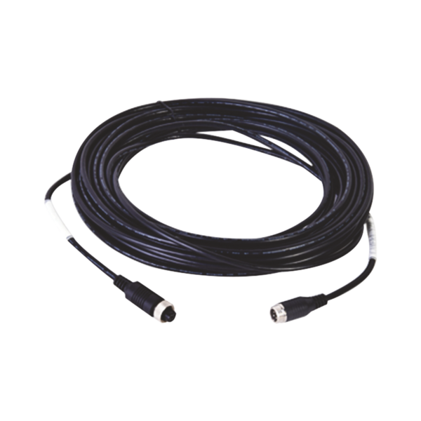 Cable Extensor de Video y Audio 14m | Conector Aviación | Compatible Cámara TURBO Móvil HIKVISION