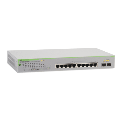 Switch PoE+ Gigabit WebSmart | 10 Puertos 10/100/1000 Mbps (2 Combo) + 2 SFP | 75W 1 Switch PoE+ Gigabit WebSmart | 10 Puertos 10/100/1000 Mbps (2 Combo) + 2 SFP | 75W