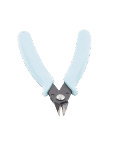 Pinza de Corte Micro 5'' | Acero, Mango Ergonómico PVC | Corte al Ras, Uso Electrónico 8 Globaltecnoly EP25P AD 2 l