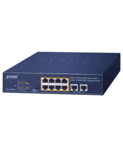 Switch No Administrable PoE 8 Puertos 10/100/1000 Mbps | PoE 802.3af/at