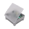 Fuente de Alimentación con Gabinete | 4 Salidas 11-15V DC, 5A | Entrada 96-264V AC | Protección Contra Sobrecorriente y Cortocircuito | Indicador LED