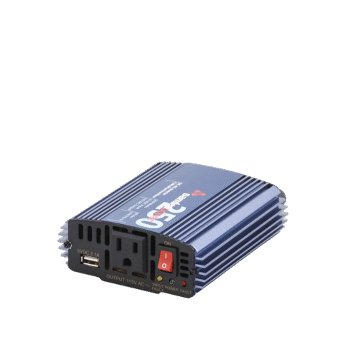 Inversor de Corriente CD-CA | Potencia Nominal 250W | Entrada 12V DC, Salida 115V AC a 60 Hz | Ideal para Sistemas de Energía Portátiles 3 Inversor de Corriente CD-CA | Potencia Nominal 250W | Entrada 12V DC, Salida 115V AC a 60 Hz | Ideal para Sistemas de Energía Portátiles - Imagen 3