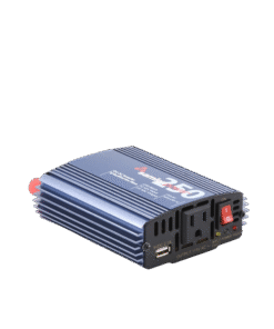 Inversor de Corriente CD-CA | Potencia Nominal 250W | Entrada 12V DC, Salida 115V AC a 60 Hz | Ideal para Sistemas de Energía Portátiles 8 Globaltecnoly SAM25012 AD 2 l