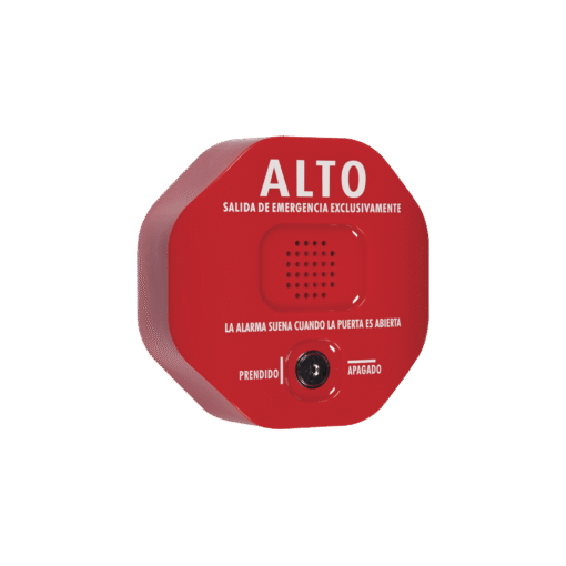 Anunciador Audible para Salida de Emergencia STI - Alarma de Seguridad con Texto en Español 1 Anunciador Audible para Salida de Emergencia STI - Alarma de Seguridad con Texto en Español