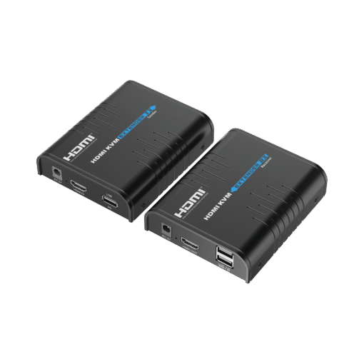 Kit Extensor KVM HDMI/USB 120m | 1080p 60Hz | CAT5/6, Switch Gigabit | Control DVR USB 1 Kit Extensor KVM HDMI/USB 120m | 1080p 60Hz | CAT5/6, Switch Gigabit | Control DVR USB