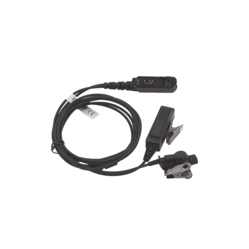 Micrófono de solapa de 2 hilos para MOTOROLA MOTOTRBO XPR6500/XPR6550/DGP4150/DGP6150 2 Micrófono de solapa de 2 hilos para MOTOROLA MOTOTRBO XPR6500/XPR6550/DGP4150/DGP6150 - Imagen 2