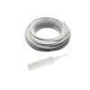 Cable Doble Aislado Multifilar de Alta Durabilidad para Cercas Electricas - Bobina de 25 mts (Cable Bujía)