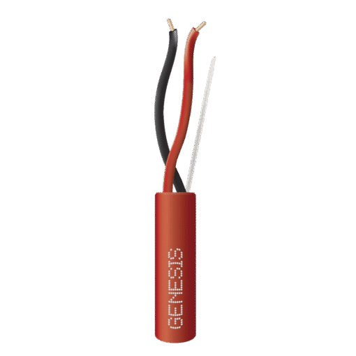 Bobina de Cable 2 x 18 AWG FPLR para Incendio y Voceo – 305 m – Resistente a la Luz Solar – Sin Blindaje 1 Bobina de Cable 2 x 18 AWG FPLR para Incendio y Voceo – 305 m – Resistente a la Luz Solar – Sin Blindaje