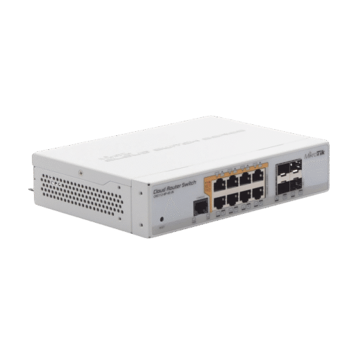 Cloud Router Switch administrable L3 con 8 puertos 10/100/1000 Mbps (con PoE pasivo o 802.3af/at) y 4 puertos SFP. 3 Cloud Router Switch administrable L3 con 8 puertos 10/100/1000 Mbps (con PoE pasivo o 802.3af/at) y 4 puertos SFP. - Imagen 3