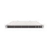 (CRS354-48G-4S+2Q+RM) Cloud Router Switch 48 puertos Gigabit Ethernet, 4 puertos SFP+ 10G, 2 puertos QSFP+ 40G, Montaje en Rack