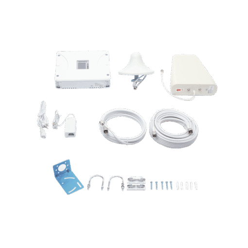 Kit amplificador de señal 5G, 4G, 3G, VoLTE y voz, compatible con todos los operadores. Cobertura hasta 1200 m² 1 Kit amplificador de señal 5G, 4G, 3G, VoLTE y voz, compatible con todos los operadores. Cobertura hasta 1200 m²