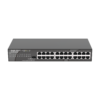 RG-ES124GD, switch no gestionable de 24 puertos con velocidades de 10/100/1000 Mbps.