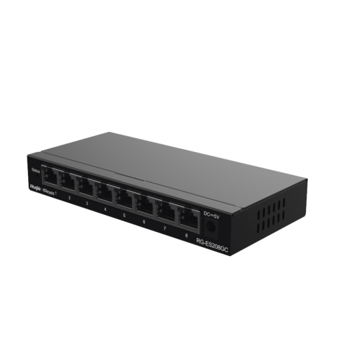 Switch administrable con 8 puertos Gigabit, reconocimiento de cámara IP, ideal para redes CCTV y gestión gratuita desde la nube 4 Switch administrable con 8 puertos Gigabit, reconocimiento de cámara IP, ideal para redes CCTV y gestión gratuita desde la nube - Imagen 4