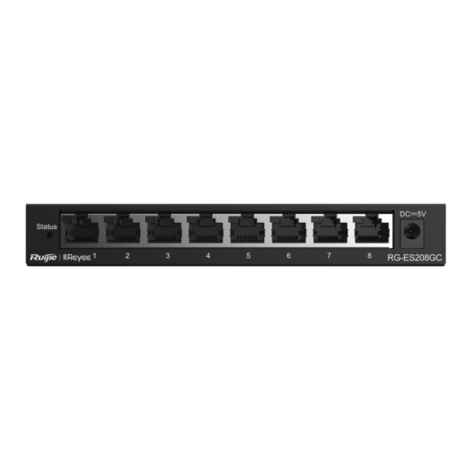 Switch administrable con 8 puertos Gigabit, reconocimiento de cámara IP, ideal para redes CCTV y gestión gratuita desde la nube 1 Switch administrable con 8 puertos Gigabit, reconocimiento de cámara IP, ideal para redes CCTV y gestión gratuita desde la nube