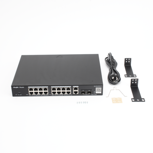 Switch PoE L2 en la nube, 20 puertos Gigabit (16 PoE+), 2 RJ45, 2 SFP, 250W. Ideal para redes CCTV 4 Switch PoE L2 en la nube, 20 puertos Gigabit (16 PoE+), 2 RJ45, 2 SFP, 250W. Ideal para redes CCTV - Imagen 4
