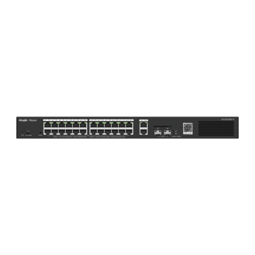 Switch inteligente PoE administrable en la nube con 28 puertos Gigabit (24 PoE+), 2 RJ45, 2 SFP, 370W. Ideal para reconocimiento de cámaras IP en redes CCTV 4 Switch inteligente PoE administrable en la nube con 28 puertos Gigabit (24 PoE+), 2 RJ45, 2 SFP, 370W. Ideal para reconocimiento de cámaras IP en redes CCTV - Imagen 4