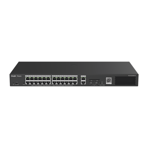 Switch inteligente PoE administrable en la nube con 28 puertos Gigabit (24 PoE+), 2 RJ45, 2 SFP, 370W. Ideal para reconocimiento de cámaras IP en redes CCTV 2 Switch inteligente PoE administrable en la nube con 28 puertos Gigabit (24 PoE+), 2 RJ45, 2 SFP, 370W. Ideal para reconocimiento de cámaras IP en redes CCTV - Imagen 2
