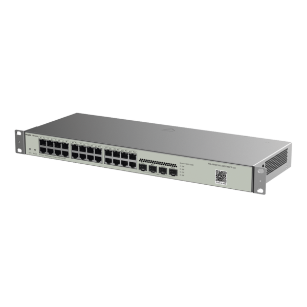 Switch No PoE Gestionable en la Nube de 28 Puertos Gigabit Capa 2, 24 x 10/100/1000Base-T + 4 Puertos SFP