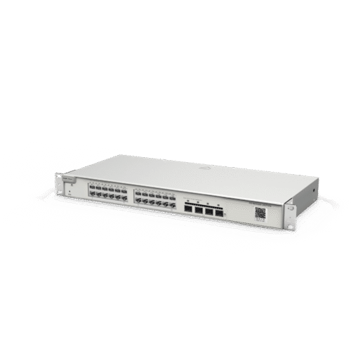 Switch administrable Gigabit de capa 2 con 24 puertos y 4 enlaces ascendentes de 10G 1 Switch administrable Gigabit de capa 2 con 24 puertos y 4 enlaces ascendentes de 10G