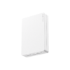 Punto de acceso Wi-Fi 6 de pared para interior, 360°, doble banda (2976 Mbps), 4 puertos GE downlink, 1 puerto GE uplink, hasta 512 usuarios, compatible con Reyee Mesh.