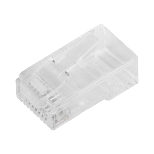 Paquete de 100 Conectores RJ45 Cat6 Pass Through sin Blindaje con Chapado en Oro de 30 Micras para Máxima Durabilidad 4 Paquete de 100 Conectores RJ45 Cat6 Pass Through sin Blindaje con Chapado en Oro de 30 Micras para Máxima Durabilidad - Imagen 4