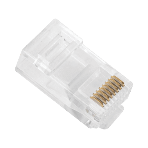 Paquete de 100 Conectores RJ45 Cat6 Pass Through sin Blindaje con Chapado en Oro de 30 Micras para Máxima Durabilidad 3 Paquete de 100 Conectores RJ45 Cat6 Pass Through sin Blindaje con Chapado en Oro de 30 Micras para Máxima Durabilidad - Imagen 3