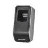 Enrolador USB de huellas para iVMS-4200 y HikCentral, facilita el alta de huellas en el software, conexión USB y SDK gratuito para desarrollos propios.