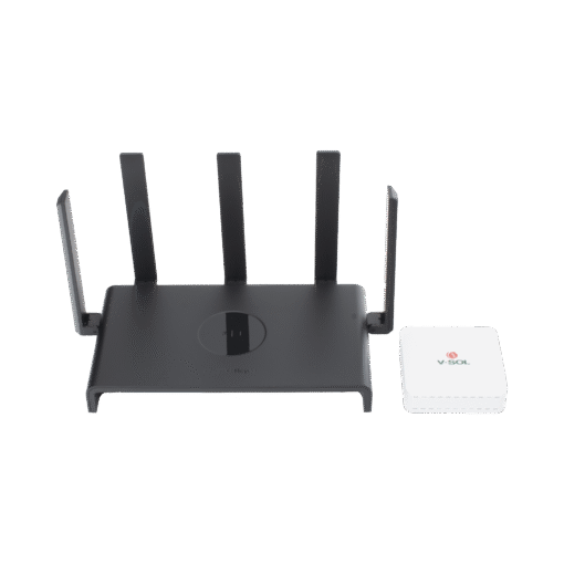 Router Mesh Gigabit de doble banda Wi-Fi 5, 1300 Mbps, Wave 2, con 5 antenas omnidireccionales plegables para señales Wi-Fi fuertes 1 Router Mesh Gigabit de doble banda Wi-Fi 5, 1300 Mbps, Wave 2, con 5 antenas omnidireccionales plegables para señales Wi-Fi fuertes