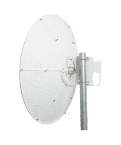 Antena direccional para C5x y B5x, doble polaridad 45° y 90°, 4.9 - 6.5 GHz, 2 ft, ganancia de 34 dBi, montaje incluido 10 Globaltecnoly TXPD34B5X LAT DER l