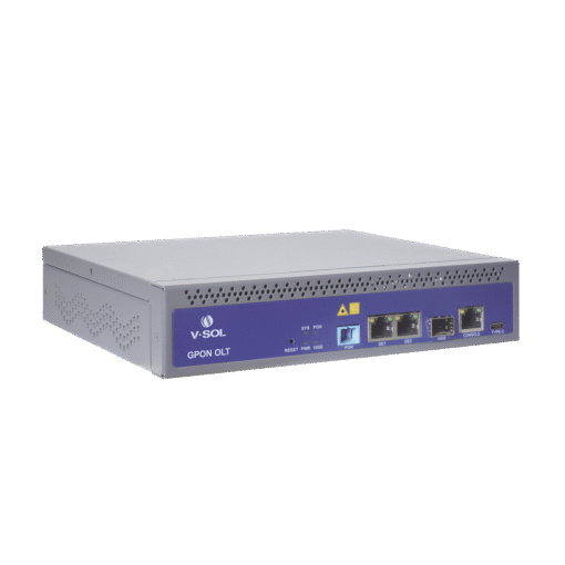 OLT GPON de 1 puerto para hasta 128 ONUs, con 2 puertos Gigabit Ethernet y 1 SFP/SFP+. Ideal para redes ópticas. 3 OLT GPON de 1 puerto para hasta 128 ONUs, con 2 puertos Gigabit Ethernet y 1 SFP/SFP+. Ideal para redes ópticas. - Imagen 3
