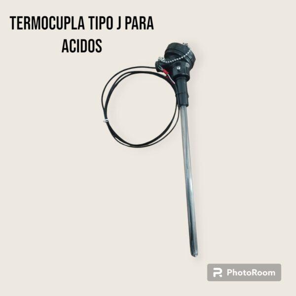 termocupla tipo j para acido