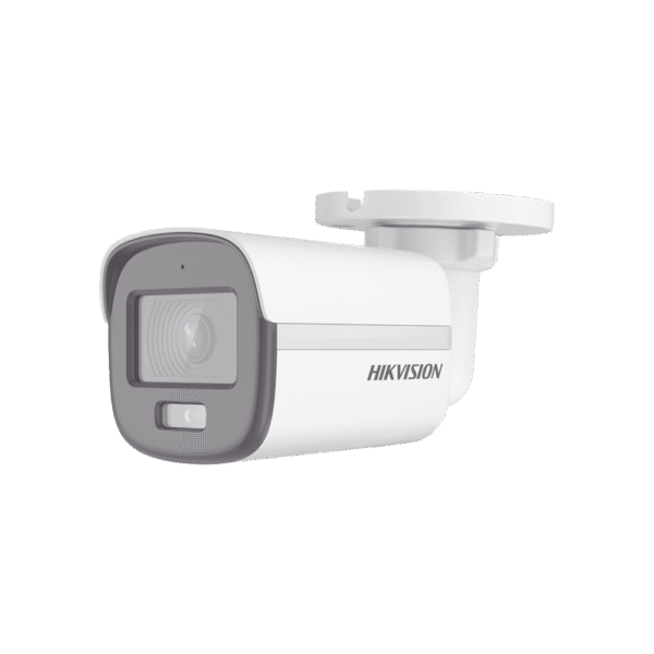 Cámara Mini Bala TURBOHD 2MP con Visión a Color 24/7, Lente 2.8 mm, Luz Blanca 20m, IP67, dWDR y Soporte para 4 Tecnologías