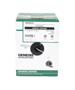 Bobina de Cable 4 x 22 AWG CM-CL2 / 305 mts / Para uso Interior / Sin Blindaje / Para Aplicaciones de Alarmas de Intrusión / Control de Acceso / Automatización / Voceo 9 Globaltecnoly 11031101 1000 AD 2 l 1