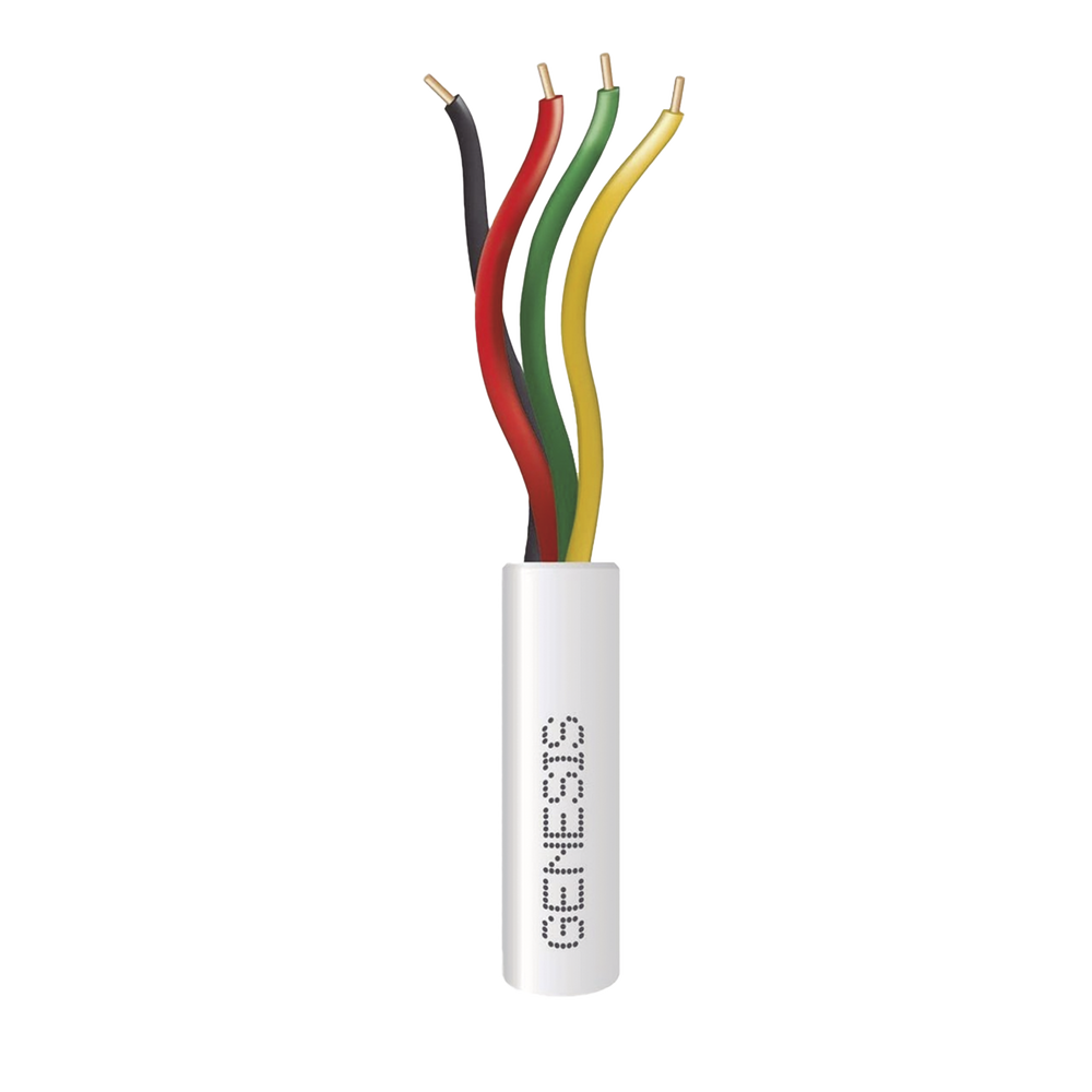 Bobina de Cable 4 x 22 AWG CM-CL2 / 305 mts / Para uso Interior / Sin Blindaje / Para Aplicaciones de Alarmas de Intrusión / Control de Acceso / Automatización / Voceo 2 Bobina de Cable 4 x 22 AWG CM-CL2 / 305 mts / Para uso Interior / Sin Blindaje / Para Aplicaciones de Alarmas de Intrusión / Control de Acceso / Automatización / Voceo - Imagen 2