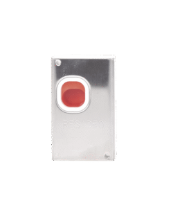 Boton de Emergencia para Paneles de Alarma de Intrusión / Cubierta Metálica / No requiere Alimentación / Compatible con paneles Vista 32/50P/128/250