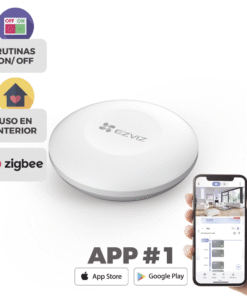 Botón de Emergencia Inalambrico / Compatible con Kit de Alarmas EZVIZ 9 Globaltecnoly CST3C LIST l