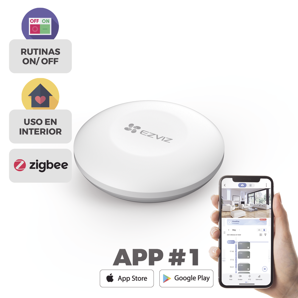 Botón de Emergencia Inalambrico / Compatible con Kit de Alarmas EZVIZ 5 Botón de Emergencia Inalambrico / Compatible con Kit de Alarmas EZVIZ - Imagen 5