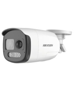Bala TURBOHD 2 Megapixel (1080p) / Imagen a Color 24/7 / Lente 2.8 mm / Luz Blanca 40 mts / Exterior IP67 / WDR 130 dB / Sensor PIR / Sirena y Salida de Audio Integrada / Estrobo ROJO - AZUL / Micrófono Integrado