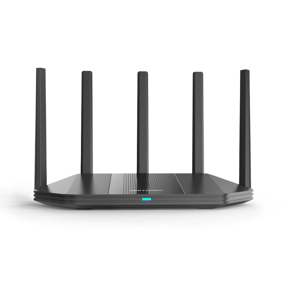 Router Inalámbrico / Wifi 6 / Hasta 1500 Mbps / Doble Banda AC (2.4 GHz y 5 GHz) / 4 Puertos 1000 Mbps / 4 Antenas Omnidireccional / Interior / Beamforming Optimizado 1 Router Inalámbrico / Wifi 6 / Hasta 1500 Mbps / Doble Banda AC (2.4 GHz y 5 GHz) / 4 Puertos 1000 Mbps / 4 Antenas Omnidireccional / Interior / Beamforming Optimizado