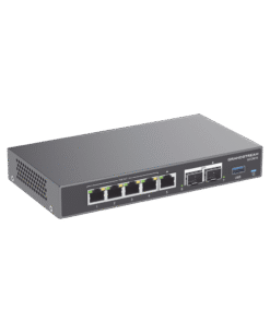 Alternative view of Firewall, Router, PBX IP, Switch PoE 4 en 1