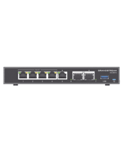 Firewall, Router, PBX IP, Switch PoE 4 en 1 11 Globaltecnoly GCC6010 LAT IZQ l