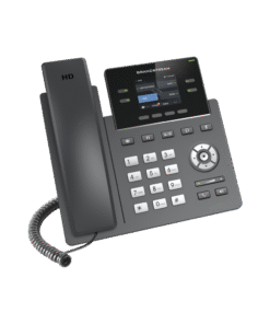 Alternative view of Teléfono IP Grado Operador, 4 líneas SIP con 2 cuentas, pantalla a color 2.4", codec Opus, IPV4/IPV6 con gestión en la nube GDMS